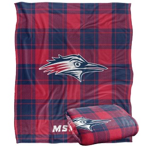 Metropolitan State University Of Denver Campus Plaid Spirit Silky Touch Super Soft Throw Blanket 50x60 - 1 of 4