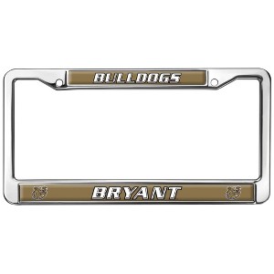 Bryant University Bulldogs Design Full Size Standard License Plate Metal Frame - 1 of 4