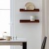 MH London Max 24" Industrial Wall Mounted Shelves in Solid Mango Wood - 3 of 4