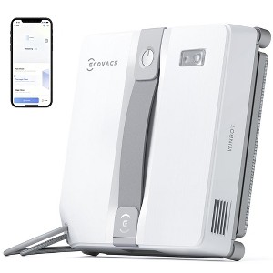 エコバッグス winbot mini ECOVACS WINBOT Mini Window Cleaning Robot - Compact Design, Dual
