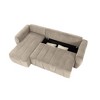 105.2" L-Shaped Convertible Sectional Sofa Bed with Adjustable Backrests & Storage Chaise - 3 of 4