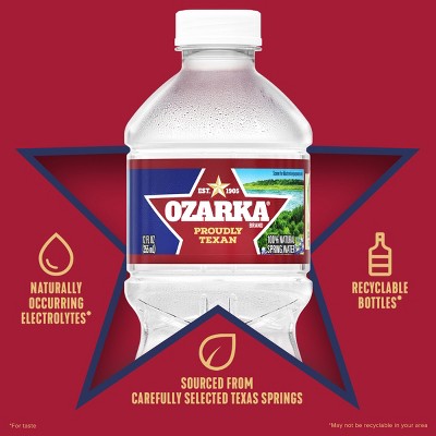Ozarka Texas Spring Water - 2.5 Gallon, Plastic Jug