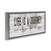 Stupell Industries Life Is a Journey Rustic World Map, 31" x 14" - 3 of 4
