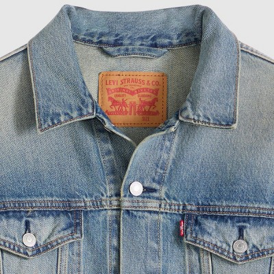Мужские куртки Levi's Men's Wherever You Are Relaxed Fit Trucker Jacket - Medium Wash M — фото 4