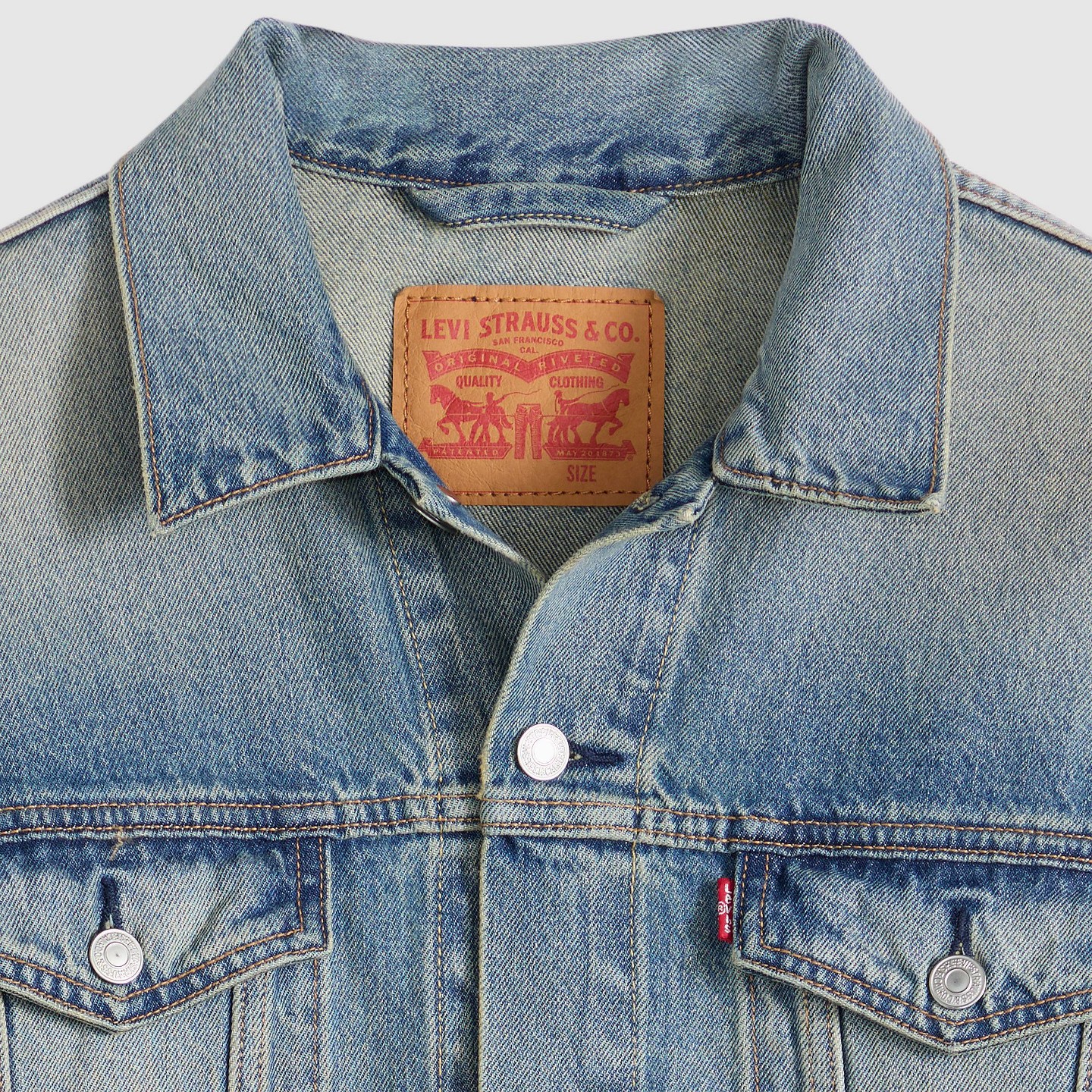 Мужская куртка Levi's Wherever You Are Relaxed Fit Trucker Jacket - Medium Wash — фото 4