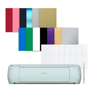 Cricut Explore 3 Cutting Machine Smart Variety Vinyl & Weeder Bundle: Craft Tools, Electric, Multicolored, 1-Year Warranty - 1 of 4