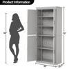 COZONY 70'' Tall Pantry Cabinet with Doors & Adjustable Shelves – Modern Kitchen Storage Cupboard for Dining & Living Room - 3 of 4