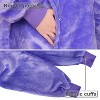 Solaris Full Fleece Zip-Up Blanket Hoodie Woman Sweatshirt, Large Wearable Flannel Blanket Pullover, Warm Outerwear for Women Men Girls Boys, Gifts - 3 of 4
