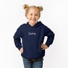 The Juniper Shop Embroidered Love Typewriter Toddler Graphic Hoodie - 2 of 3