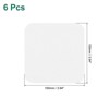 Unique Bargains Diatomite Water Absorbent Coasters Dish Drying Mats 4 x 4 Inch 6 Pcs - 2 of 4
