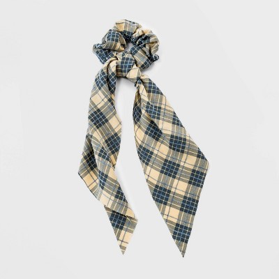 Plaid Fabric Scarf Hair Twister - Universal Thread™