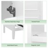ORRD 20" White Bathroom Vanity with Sink, Cabinet with Door & Shelf, Drawer, Adjustable Feet for Small Bathroom Storage - 4 of 4