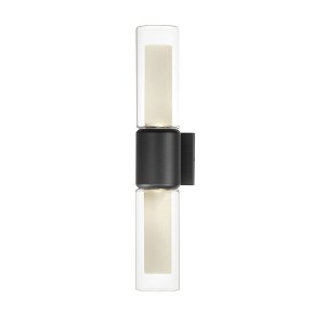 ET2 Lighting Dram 2 - Light Wall Light in  Black - 1 of 3