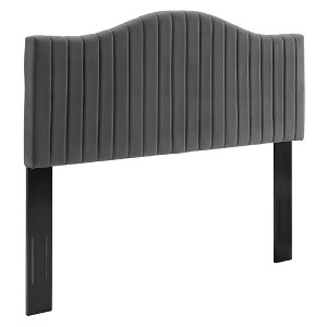 Modway Brielle Channel Tufted Performance Velvet Twin Headboard - 1 of 4