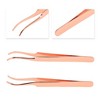 Unique Bargains Round-headed Eyelashes Tweezers for Bathroom 1 Pc - 3 of 4