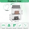Unique Bargains Hanging Purse Handbag Organizer with 360 Rotation Hanger Hook - 2 of 4