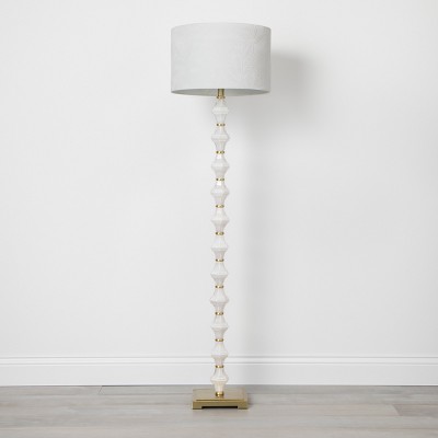 cream standing lamp