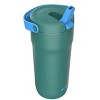 Zak Designs 20 fl oz Double Walled Stainless Steel Sutton Grip Insulated Tumbler - 4 of 4