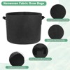 Unique Bargains Thickened Fabric Durable Handles Multipurpose Good Drainage Plant Grow Bags 5 Pcs - 2 of 4