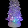 Northlight LED Lighted Acrylic Christmas Tree with Star Decoration - 12" - Multicolor Lights - 3 of 4