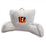 NFL Cincinnati Bengals Faux Fur Logo Backrest Support Pillows
