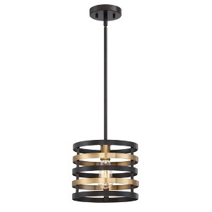 Designers Fountain Mya 1 - Light Pendant in  Antique Bronze - 1 of 1