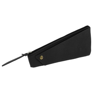 Unique Bargains Pencil Case Frosted Irregular Shape Style with Large Capacity for Office Supplies 1 Pc - 1 of 4