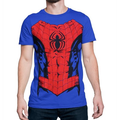 Mens Spider-Man Suit-Up Costume T-Shirt