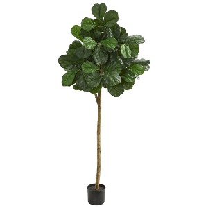 Nearly Natural 6’ Tall Fiddle Leaf Fig Artificial Tree - 1 of 1