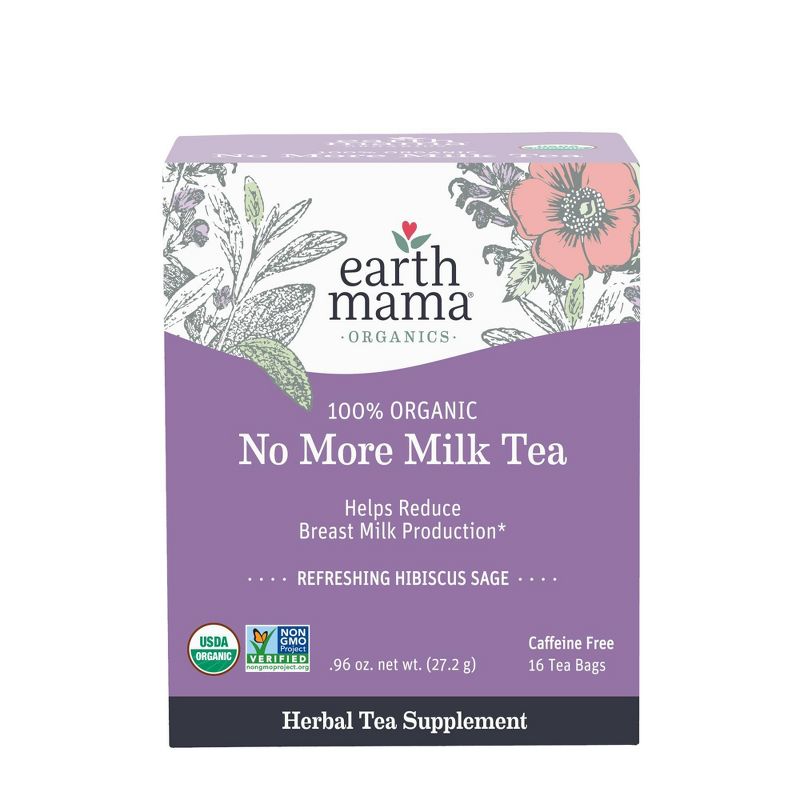Earth Mama Organics No More Milk Tea - 0.96oz/16ct, 1 of 10