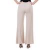 Womens Comfortable Solid Color Palazzo Pants - 24seven Comfort Apparel™ - 3 of 4