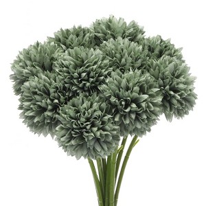 Unique Bargains Romantic Silk Faux Chrysanthemum Artificial Flowers - 1 of 3