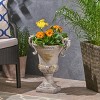 KWPZQEB Country-Style Flower Pots,Tall Flower Pots with Three-Dimensional Painting Edges, Court-Style Flower Planter for Gardens, Indoor, Outdoor - 2 of 4
