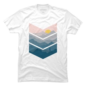 Men's Design By Humans hiking By hkartist T-Shirt - 1 of 4