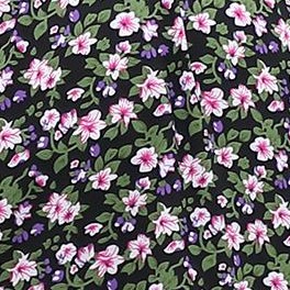 black pink flower