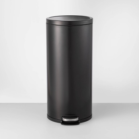 30l Round Step Trash Can Made By, Round Trash Can With Lid