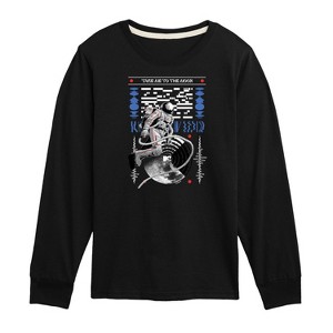 Boys' - MTV - Take Me To The Moon Person Long Sleeve Graphic T-Shirt - 1 of 3