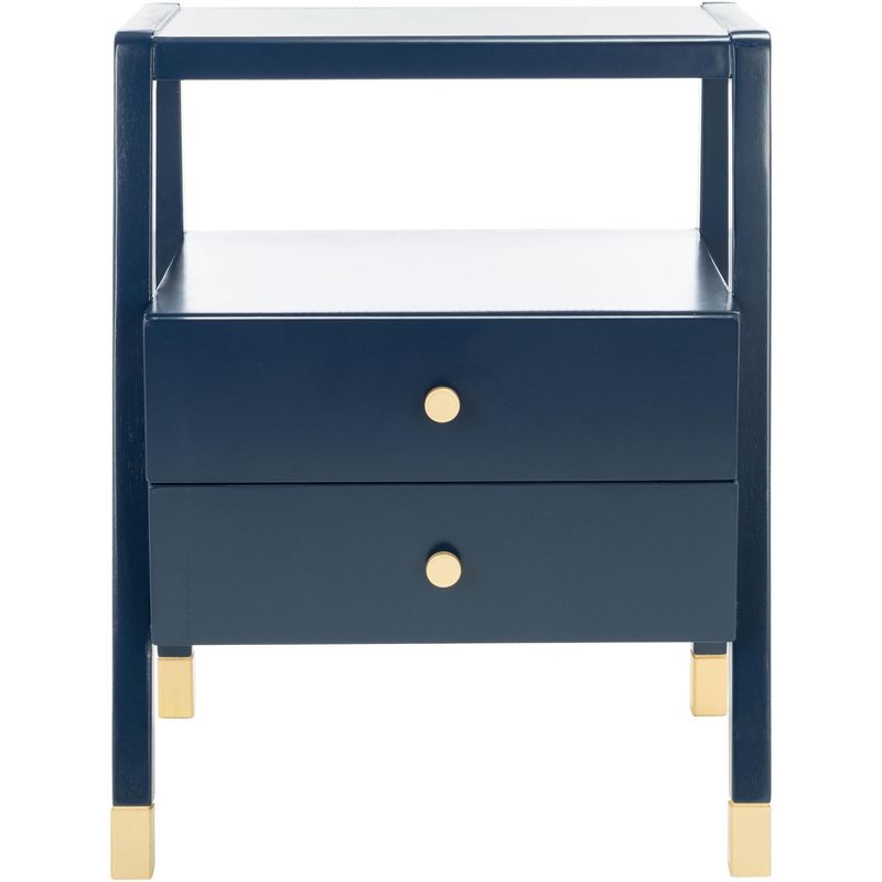 Cove 2 Drawer 1 Shelf Accent Table  - Safavieh, 1 of 10