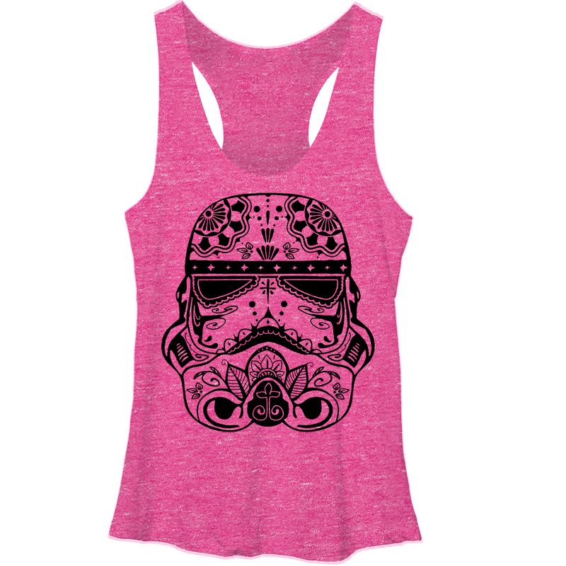 Women's Star Wars Ornate Stormtrooper Racerback Tank Top, 1 of 4