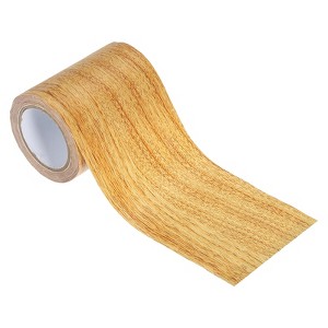 Unique Bargains Self-Adhesive Realistic Patch Wood Grain Repair Tape - 1 of 4