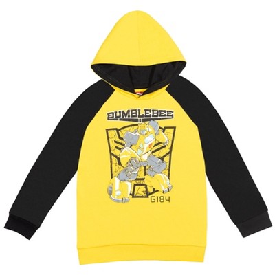 Transformers Bumblebee Hoodie Yellow 