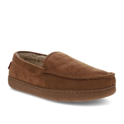 Levi's Mens Fields 2 Microsuede Venetian House Shoe Slippers, Tan, Size XL