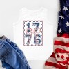 The Juniper Shop 1776 Checkered Coquette Toddler Tank - 3 of 4