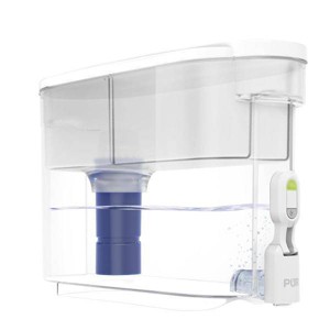 PUR Plus 30-Cup Dispenser Filtration System: PUR Filtration, BPA-Free, Filters Odors & Mercury, Compatible with Pur Pitcher Filters - 1 of 4