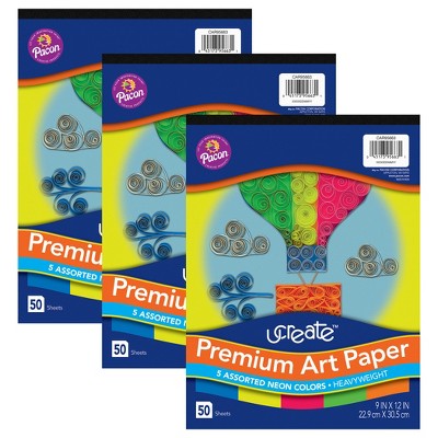 Fadeless Designer Art Paper, 12 X 18 Inches, Assorted Colors, 100 Sheets :  Target