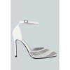 Nobles Rhinestone Patterned Stiletto Sandals - 2 of 4
