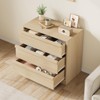 4 Drawer Dresser for Bedroom, Nightstand 4 Chest of Drawers with Large Storage, Dresser Organizer Bedside Table for Living Room, Nursery, Entryway - 3 of 4