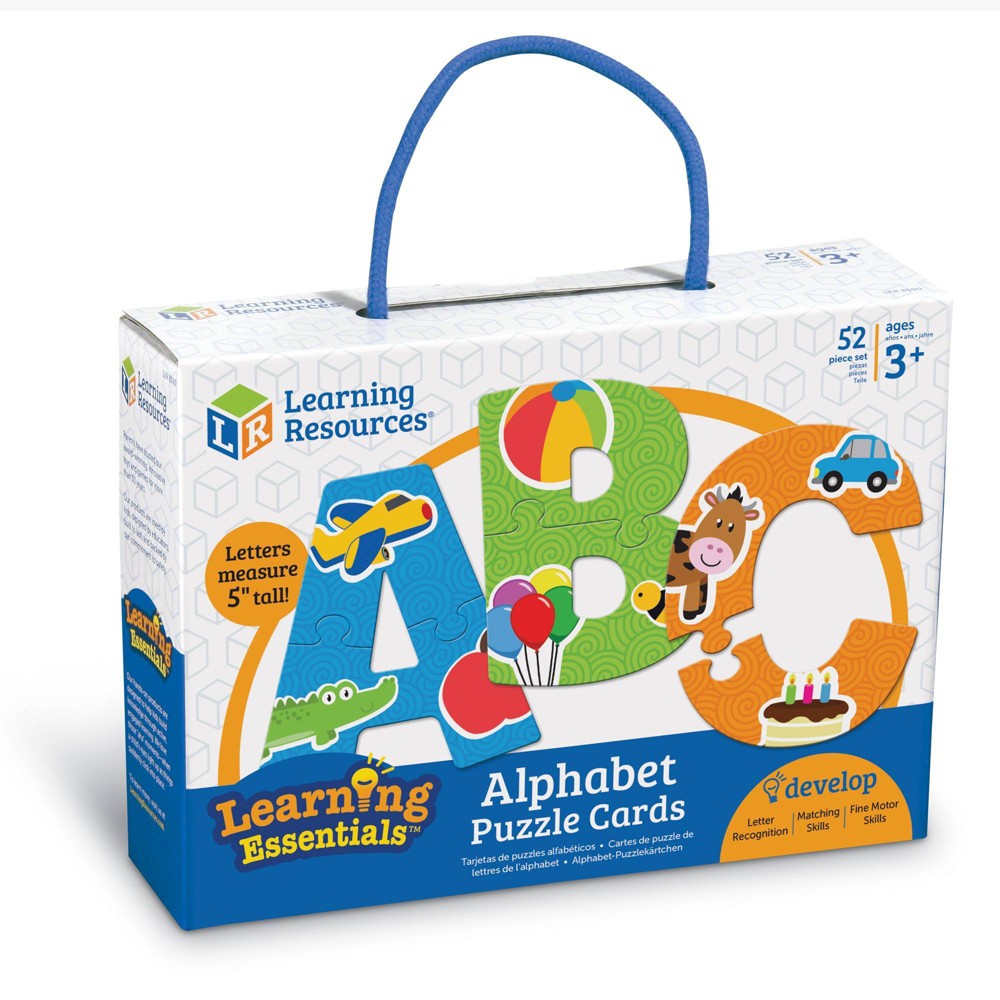 Photos - Educational Toy Learning Resources Alphabet Puzzle Cards 52pc 