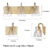 LNC Charm Gold and Glass Globe Modern/Contemporary Vanity Lights, 2 Light/ 3 Light/4 Light - 3 of 4