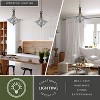 VAXCEL Monterey 3 Light Bronze Rustic Branch Bowl Pendant Clear Glass - 3 of 4